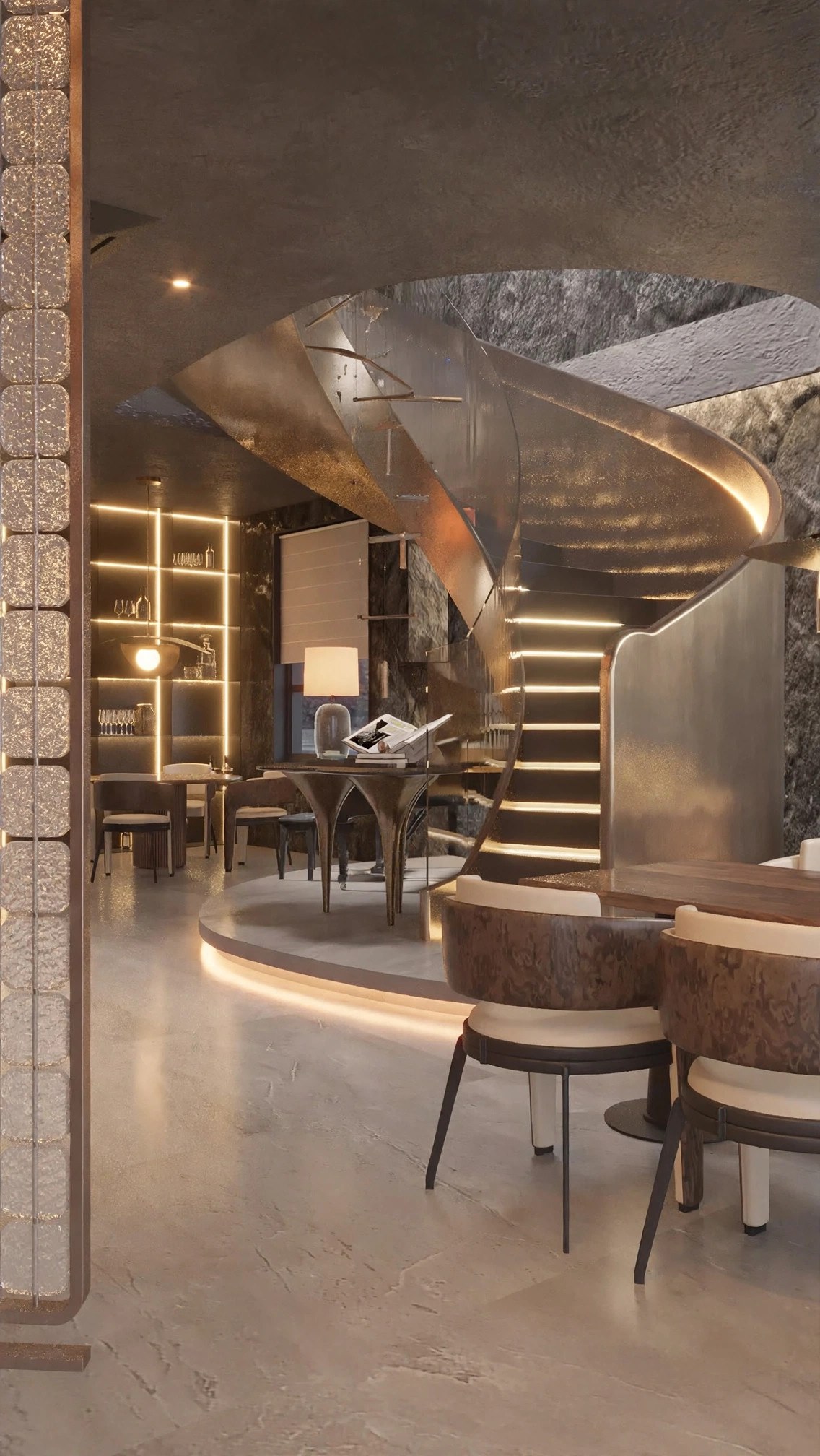Staircase & Architectural Details
